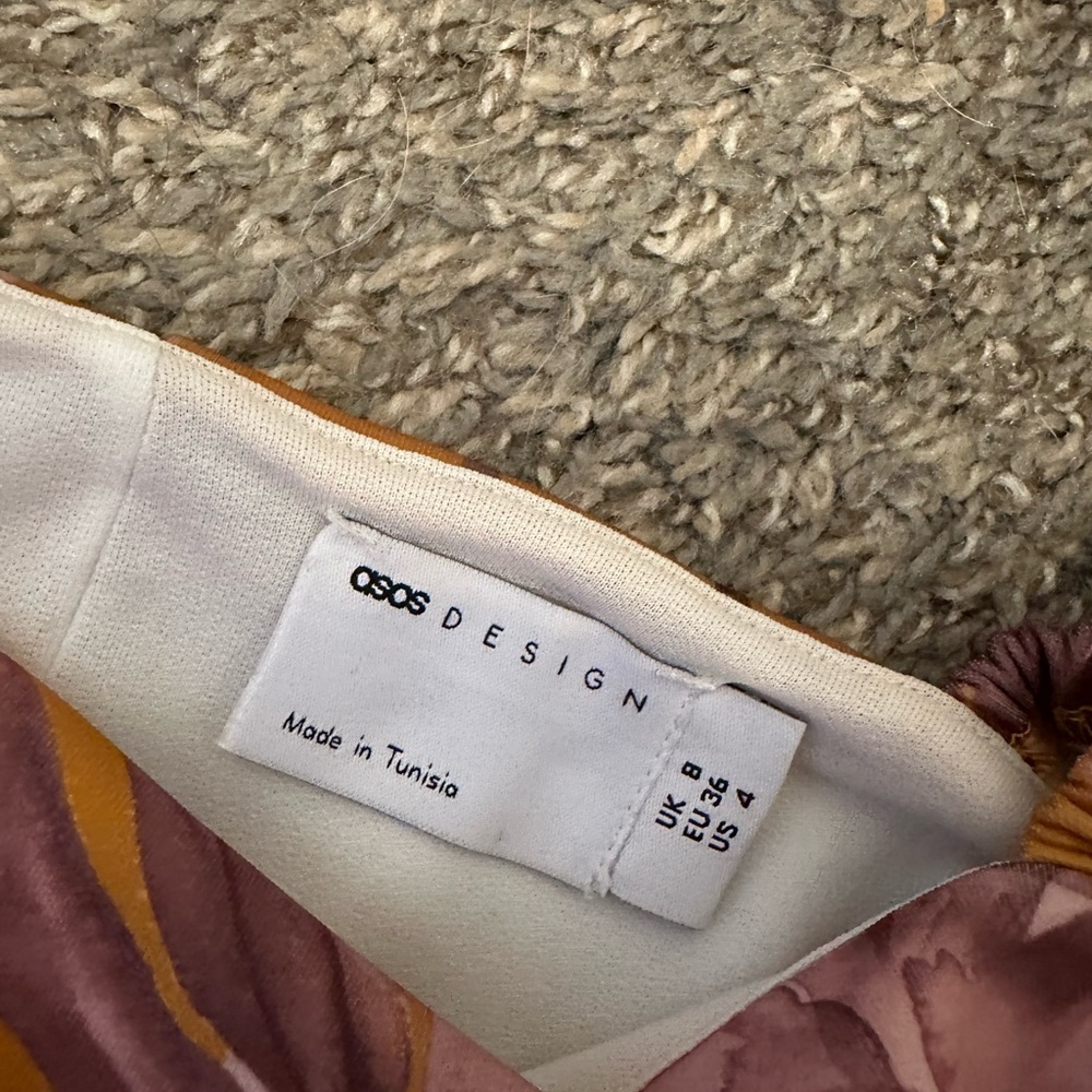 NWT ASOS DESIGN DRESS SIZE 4 - Picture 2 of 5